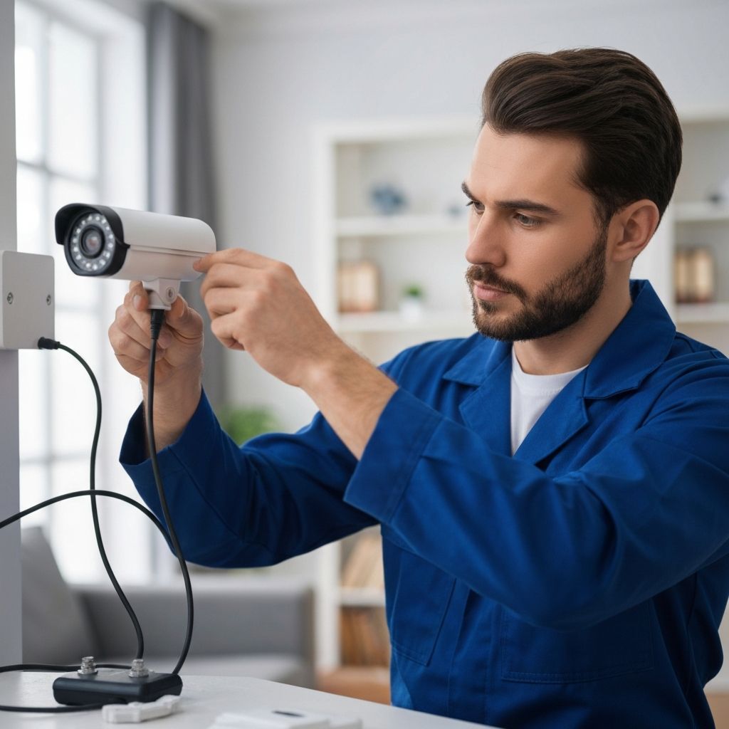 توريد وتركيب كاميرات المراقبة